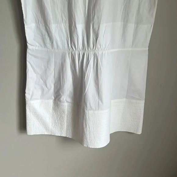 Vince Roll Sleeve poplin Dress - Picture 8 of 11